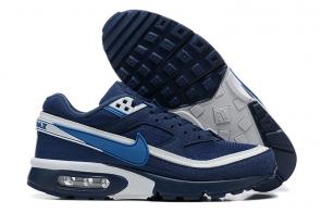 nike air max bw classic cuir navy blue